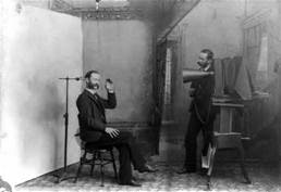 old photographer at work